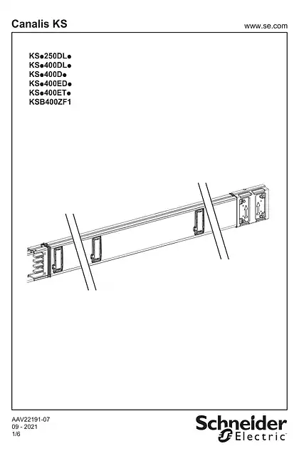 schneider施耐德KS.400D.._E.._ZF1 - SPECIAL LENGTHS - 说明页